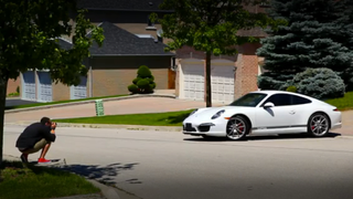 A Clever Porsche Dealer Is Photographing Cars In Prospective Clients' Driveways